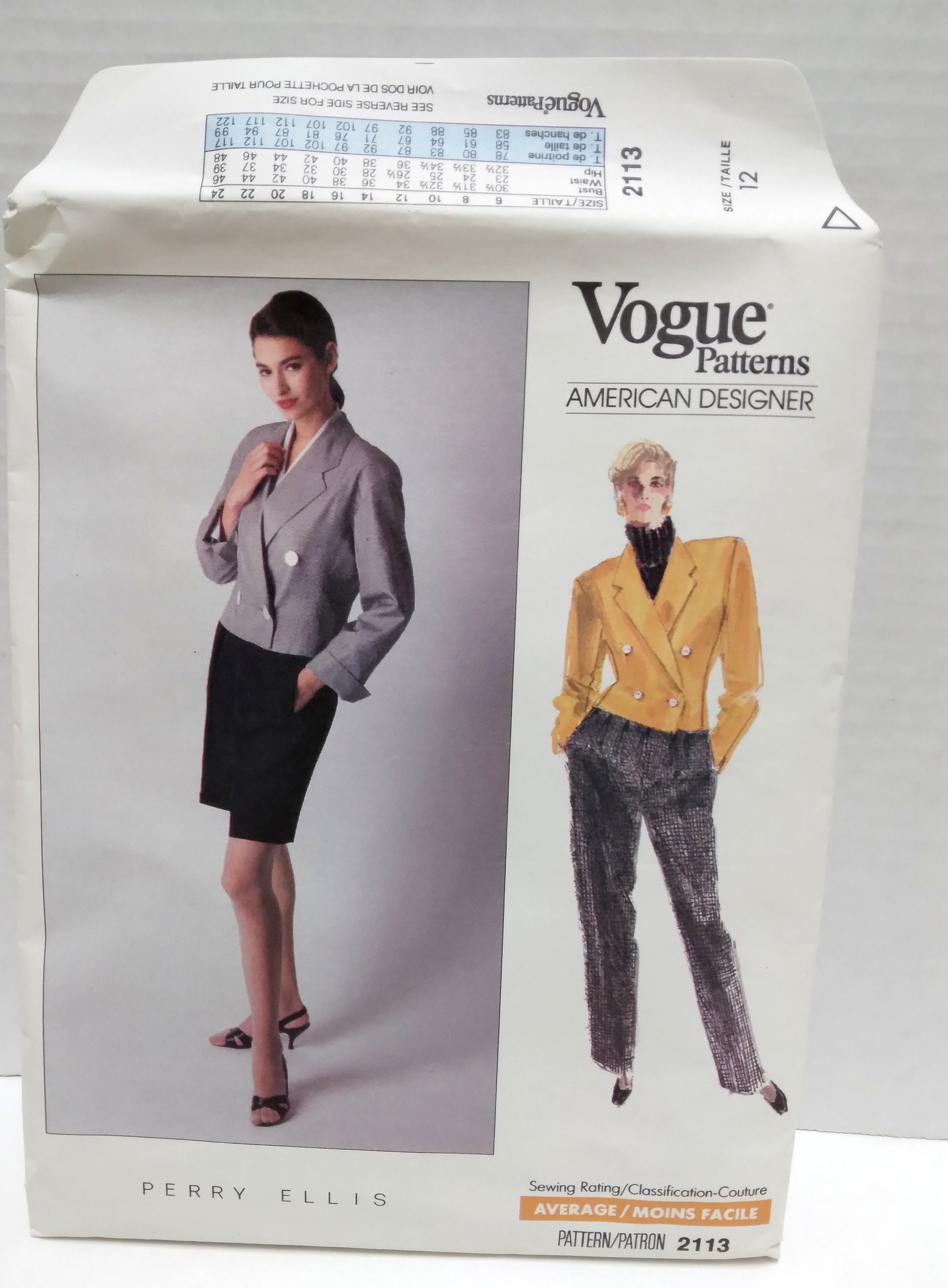41+ Vogue Women'S Dress Sewing Pattern 2113