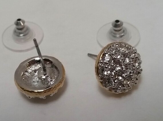 Rhinestone Cluster post Earrings - image 7