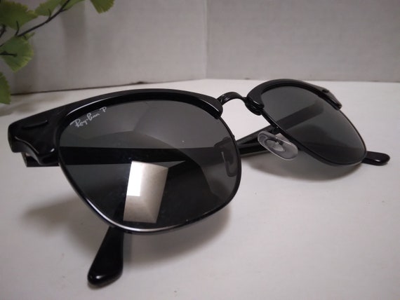 Ray-Ban Clubmaster polarized Sunglasses, Unisex s… - image 1
