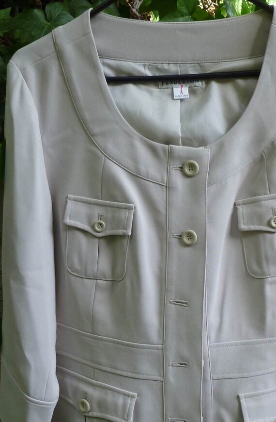 Safari inspired Jacket / top, size 16, PENDLETON - image 2