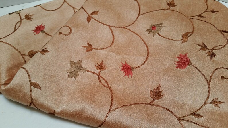 beautiful Embroidered Table Cover table cloth tasseled corners
