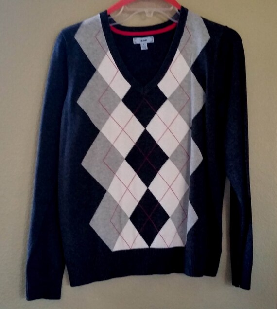 ladies argyle golf sweaters
