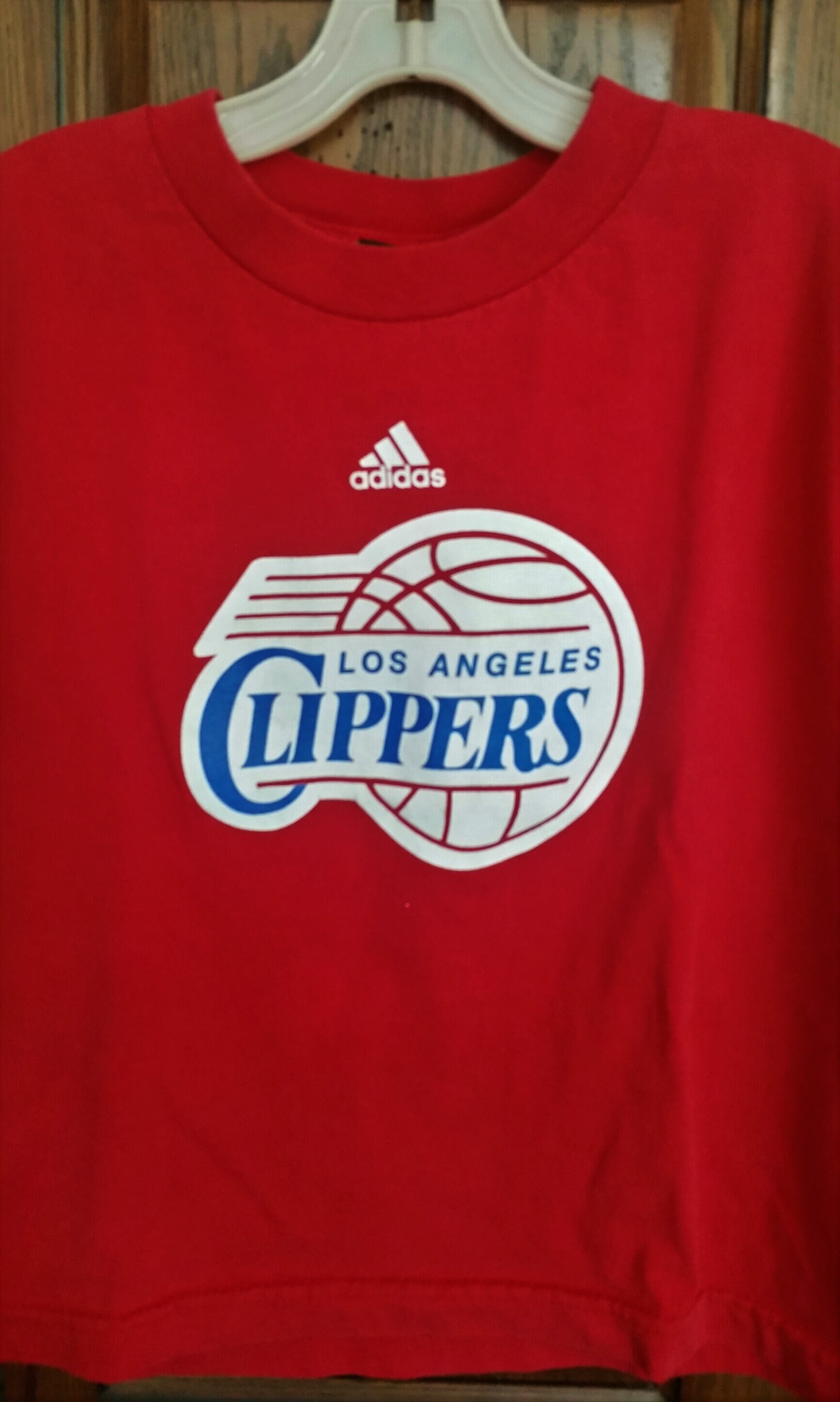 Vintage child s Los Angeles Clippers LOGO T Shirt by adidas size Medium 5 6 Etsy