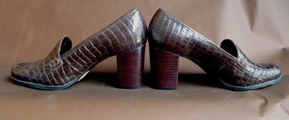 women's genuine alligator shoes