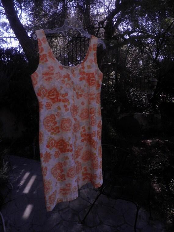 Fitted Tank DRESS, Cotton Seersucker, Summer - image 5