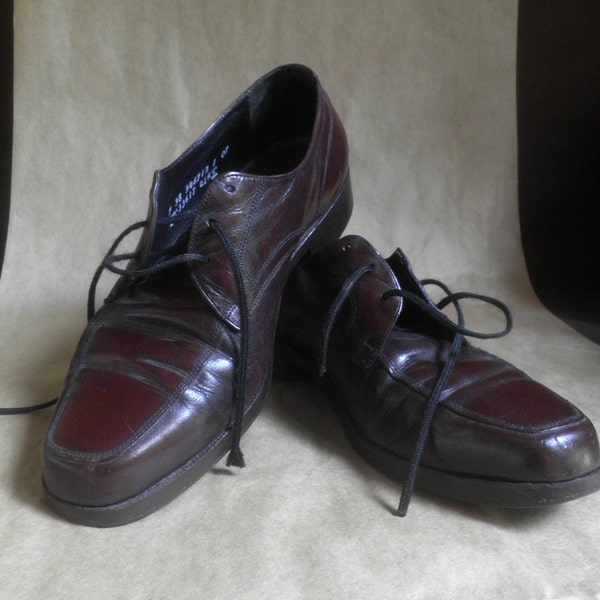 FLORSHEIM Leather Oxford Shoes, top Quality, Men's 7, Women's 9.5-10