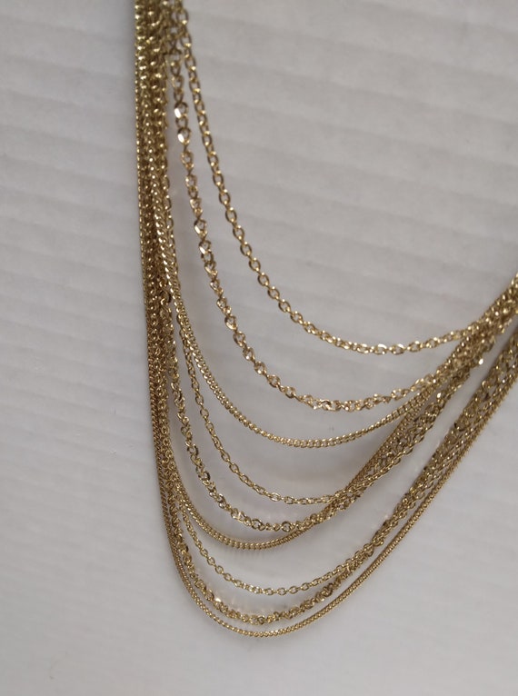 long Gold Chains necklace - image 2