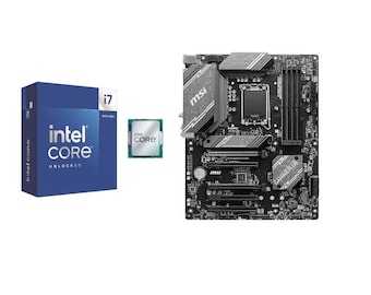 Intel Core i7-14700K CPU + B760 Motherboard Combo | Gaming/Productivity Ready!