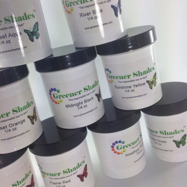Greener Shades Starter Kit- complete dye studio, includes every color!