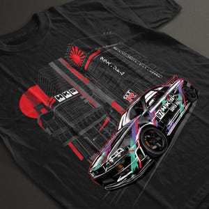 Nissan Skyline R34 T-Shirt, JDM Drift Tee, Tokyo Streetwear Car Shirt, R34 HKS Graphic Tee, Gift for Car Enthusiast