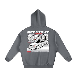 Toyota Chaser JZX100 Hoodie – JDM Streetwear, Midnight Car Scene Sweatshirt, Japanese Drift Car Gift, Tuner Car Hoodie