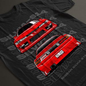 JDM Drift Car Enthusiast Tee - Nissan Silvia S14 Kouki Shirt for Streetwear Style