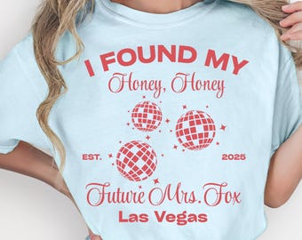 Personalisiertes Disco Junggesellinnenabschieds Shirt: Dancing Queen Bridal Shower