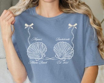 Mermaid Bachelorette Party Shirt: Coastal Bride, Last Splash Tee