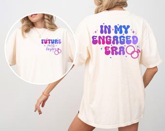 Future Mrs. Shirt: Personalized Engaged Era Bridal Tee