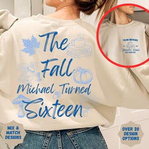 Custom Fall Birthday Shirt: Personalized Autumn Tee