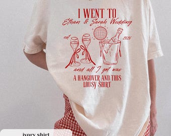 Custom Wedding Shirt, Cocktail Wedding Toss Social Club, Newly Wed Gift, Wine Bachelorette Shirt, Bridal Party Shirt, Custom Wedding Toss