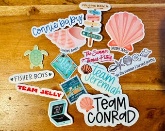 The Summer I Turned Pretty| inspo stickers| 15 pack |  Tracked Shipping