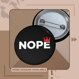 Botón político de protesta "No Kings In America", conjunto de pines "Anti Ice Out", insignia de activista "Resistir", parche resistente a los rayos UV de derechos humanos (3 tamaños)