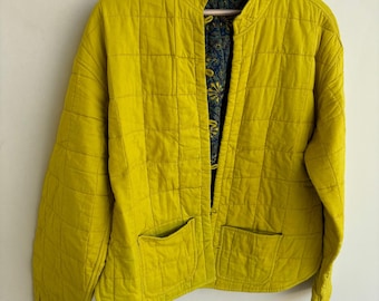 Rare Carhartt J22 Quilted Zip up Workwear Jacket Baby Blue Women's