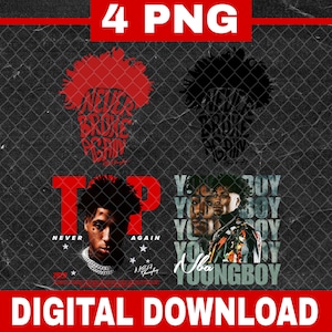 NBA youngboy Png, never broke again, youngboy, hip hop, rapper t-shirt design