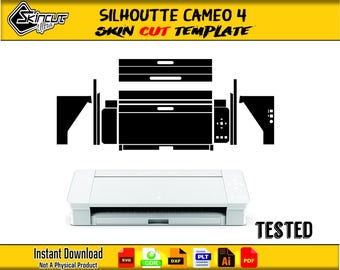 Silhoutte Cameo 4 Skin template vector file skin die cut layout Silhoutte Cameo 4 Skin cut file Silhoutte Cameo 4 cut file