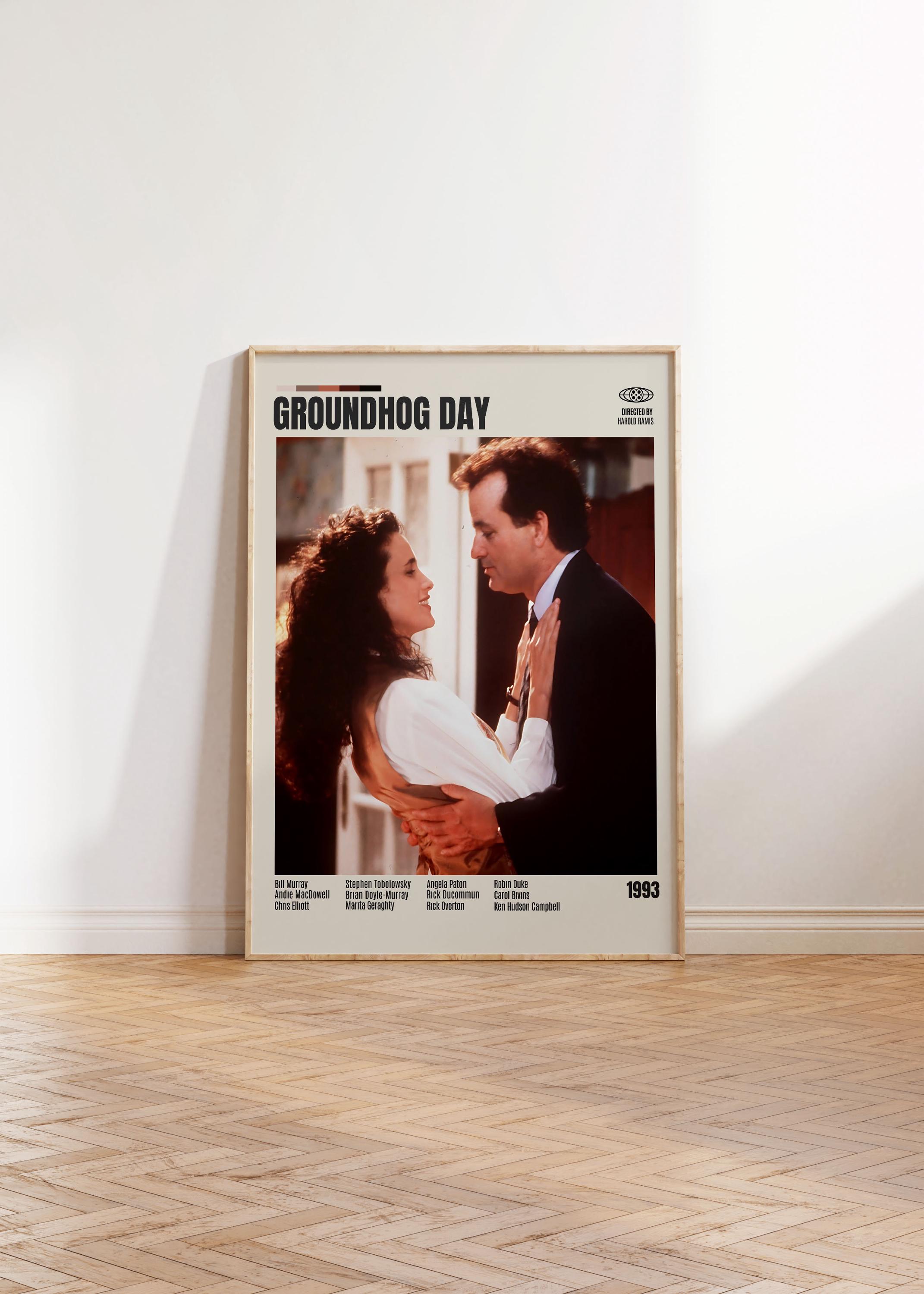 Groundhog day poster - Etsy 日本