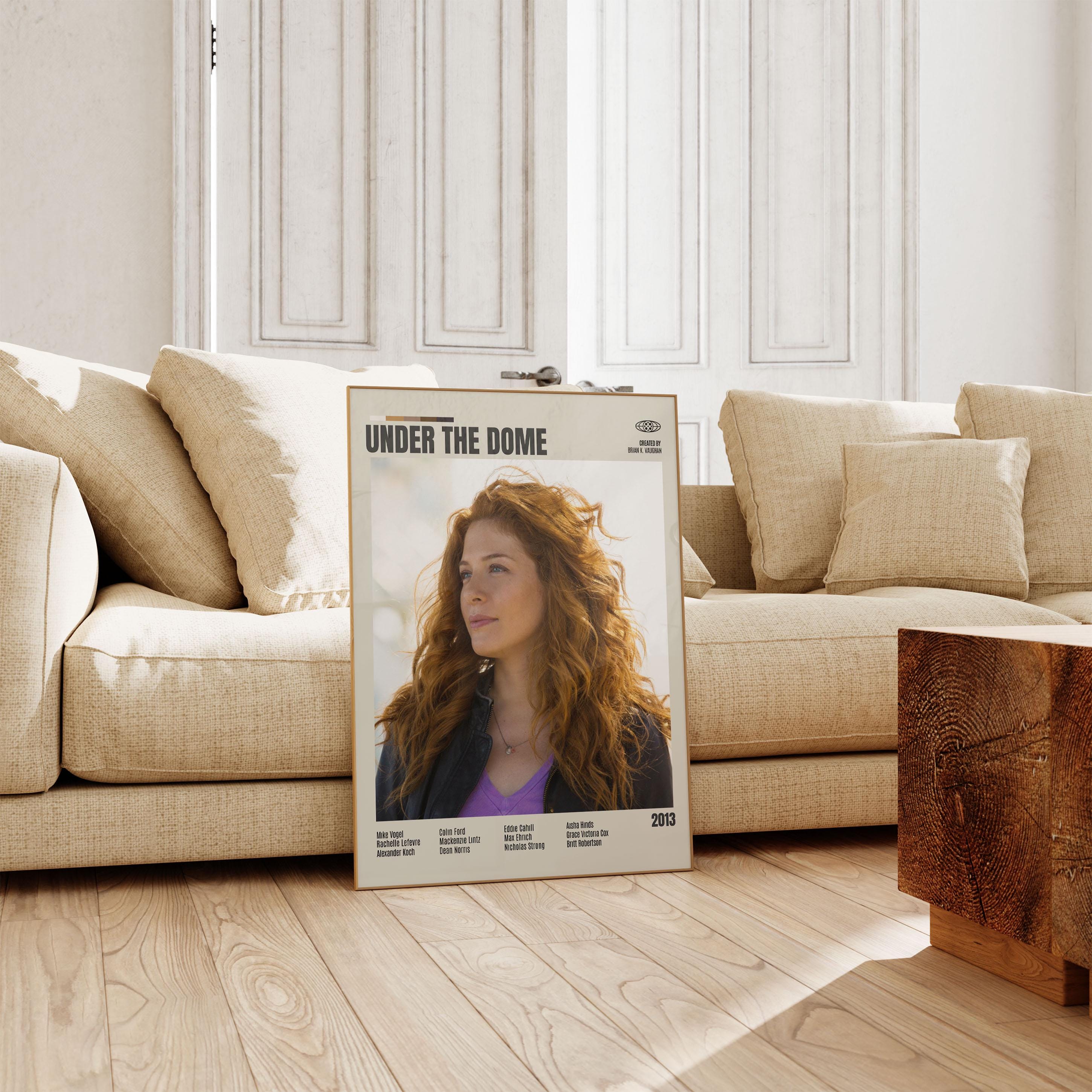 Under the Dome Minimalist Movie Poster, Retro Art Print - Etsy, image size:2900x2900