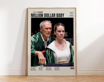 ミリオンダラー・ベイビー ヴィンテージ ボクシング映画ポスター
