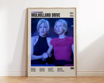 マルホランド・ドライブ ヴィンテージ映画ポスター - デヴィッド