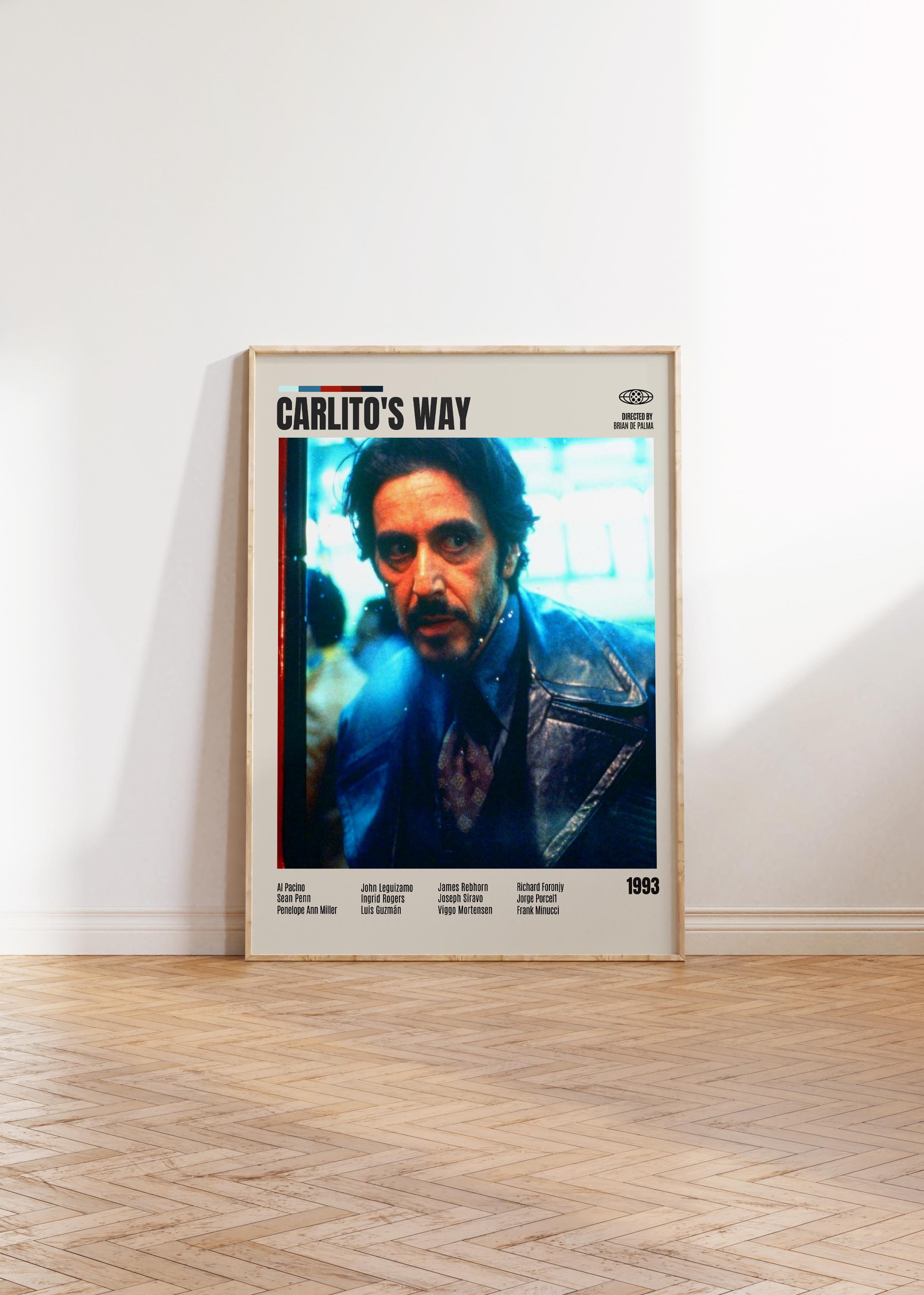 カリートの道 Carlito's Way B2 ポスター ヴィンテージ 当時物