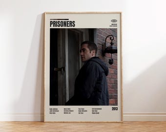 Prisoners,Denis Villeneuve,Minimalist Movie Poster, Retro Movie Poster, Mid century modern, Vintage Retro Art Print,Best Movies,A3 Poster