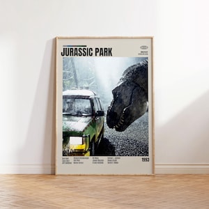 Jurassic park poster - Etsy 日本
