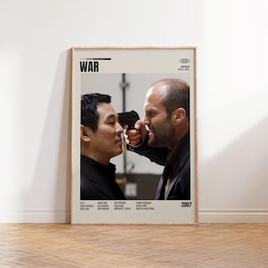 War,Philip G. Atwell,Minimalist Movie Poster, Retro Movie Poster, Mid century modern, Vintage Retro Art Print, Best Movies