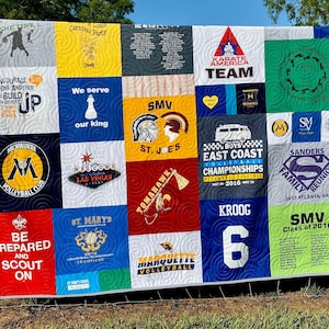 T-Shirt Quilt DEPOSIT Memory Blanket