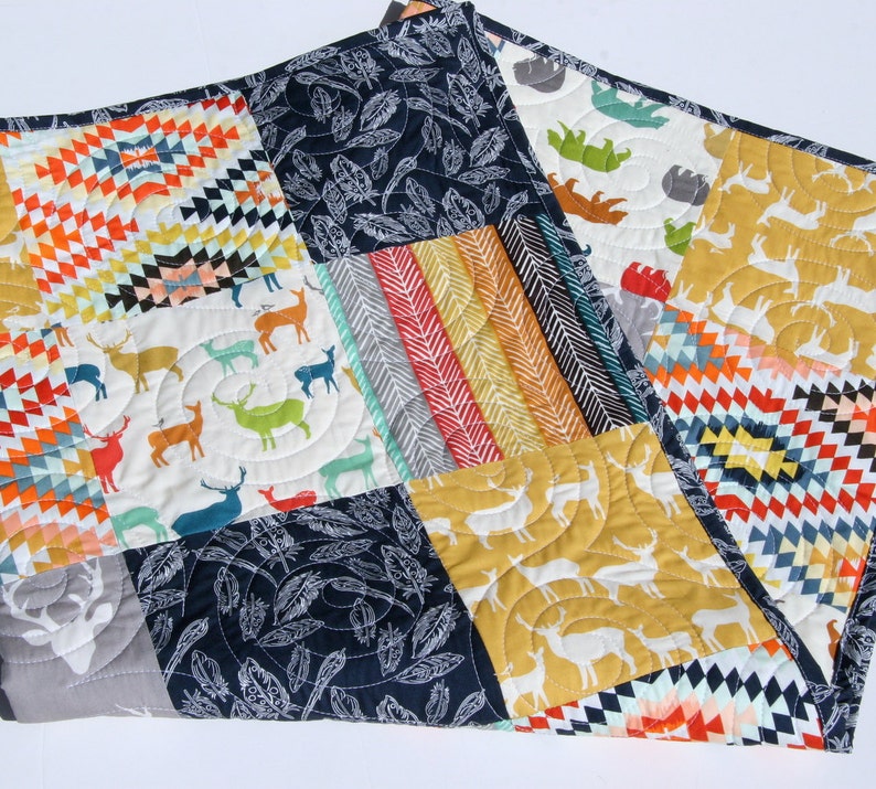 serape crib bedding