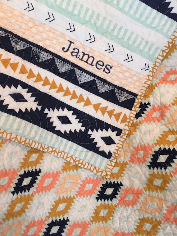 southwestern crib bedding