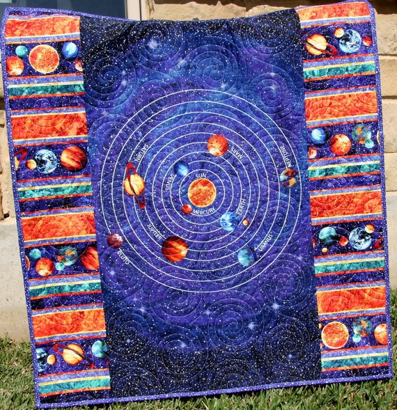 solar system crib bedding