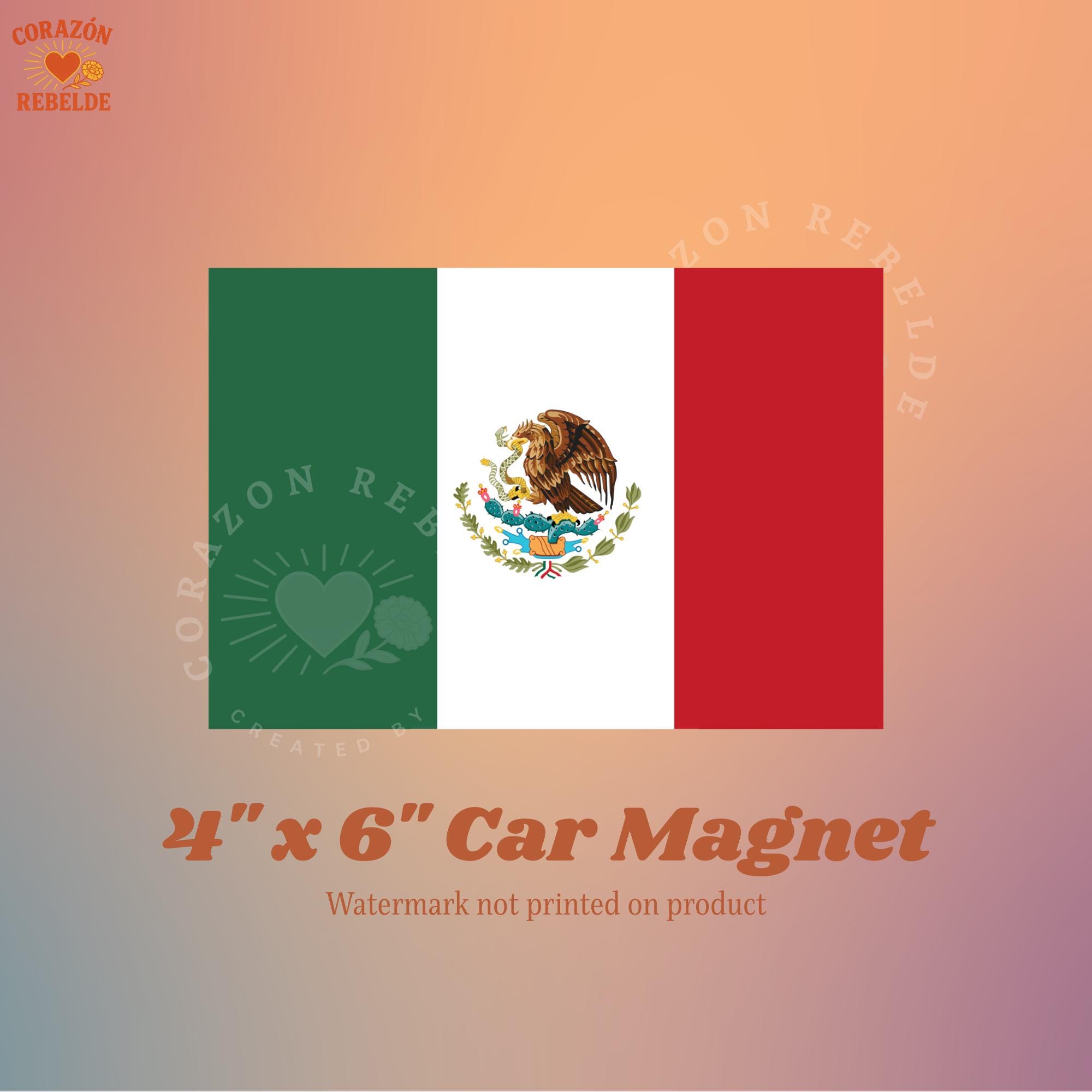 Mexican flag for car - Etsy México, image size:2000x2000