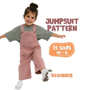Overall Schnittmuster Kinder Latzhose Schnittmuster Kinder Latzhose Schnittmuster 3 M - 12Y
