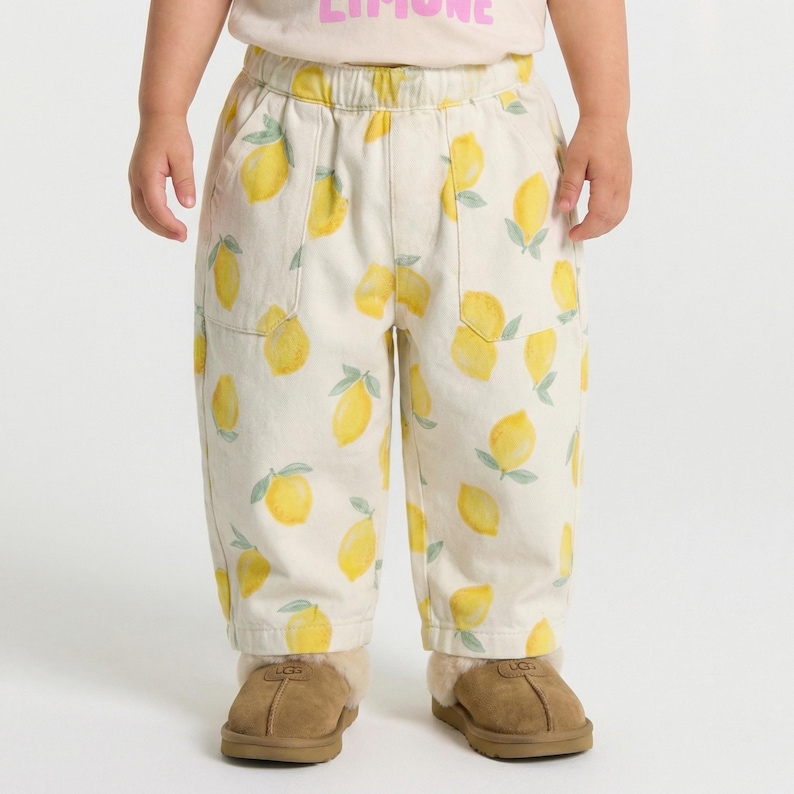 Cotton Pants Pattern For Boys - Kid's Pants With Pockets Sewing Pattern For Woven Fabrics, PDF Patterns For Children, Boys pants pattern, corduroy pants pattern for children, simple pants pattern for girls, trousers pants pattern for kids, pajama pants pattern, elastic waistband pants pattern, elastic pants sewing pattern, pdf sewing patterns for kids, childrens pants pattern, toddler pants pattern, sewing pattern for toddlers, baby boy pants pattern