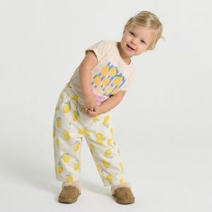 Cotton Pants Pattern For Boys - Kid's Pants With Pockets Sewing Pattern For Woven Fabrics, PDF Patterns For Children, Boys pants pattern, corduroy pants pattern for children, simple pants pattern for girls, trousers pants pattern for kids, pajama pants pattern, elastic waistband pants pattern, elastic pants sewing pattern, pdf sewing patterns for kids, childrens pants pattern, toddler pants pattern, sewing pattern for toddlers, baby boy pants pattern