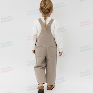 Overalls sewing pattern for Kid's Romper Sewing Pattern For Toddlers - Onesie Pattern For Kids, PDF Patterns For Children, overalls pattern for toddlers, sewing patterns for babies, jumpsuit pattern for kids, jumper pattern for toddlers, pdf sewing patterns for kids, girls jumpsuit pattern, children's dungarees sewing pattern for kids
