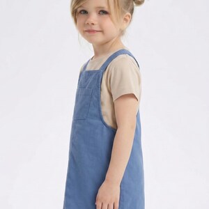 Pinafore Dress Sewing Pattern For Girls, Overall Dress Pattern, Teen Dress Pattern, Sewing Patterns For Children, PDF Sewing Patterns, Pinafore dress sewing pattern for girls, overall dress sewing pattern, teen dress sewing pattern, children’s sewing patterns, PDF sewing patterns for kids, beginner-friendly dress pattern, printable dress pattern for girls, casual jumper dress sewing pattern, digital sewing pattern for children, easy DIY pinafore dress pattern
