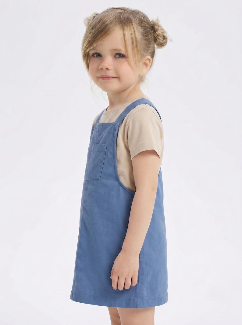 Pinafore Dress Sewing Pattern For Girls, Overall Dress Pattern, Teen Dress Pattern, Sewing Patterns For Children, PDF Sewing Patterns, Pinafore dress sewing pattern for girls, overall dress sewing pattern, teen dress sewing pattern, children’s sewing patterns, PDF sewing patterns for kids, beginner-friendly dress pattern, printable dress pattern for girls, casual jumper dress sewing pattern, digital sewing pattern for children, easy DIY pinafore dress pattern