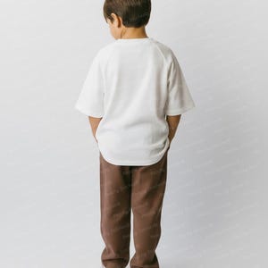 Kids Pants Sewing Pattern For Girls - Toddler Pants Pattern, Children's Sewing Patterns, Cotton Pants With Pockets Pattern, Kid's Pants With Pockets Sewing Pattern For Woven Fabrics, PDF Patterns For Children, Boys pants pattern for toddlers, linen pants pattern for children, simple pants pattern for girls, trousers pants pattern for kids, pajama pants pattern, elastic waistband pants pattern, elastic pants sewing pattern, pdf sewing patterns for kids, trousers pattern for girls