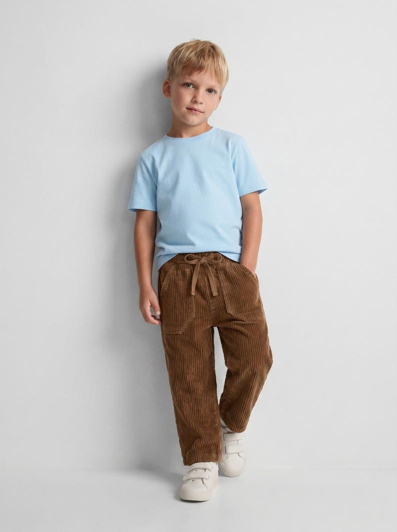 Childrens pants pattern for kids Pants With Pockets Sewing Pattern, PDF Patterns For Children, Boys pants pattern, linen pants pattern for children, simple pants pattern for girls, trousers pants pattern for kids, muslin pants pattern, elastic waistband pants pattern, summer pants pattern for kids, pull on pants patterns for kids, childrens pants pattern, toddler pants pattern, sewing pattern for toddlers, baby boy pants pattern, easy pants pattern for kids
