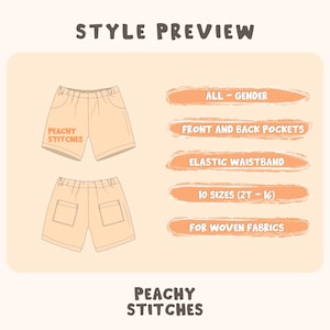 Boy's Shorts Sewing Pattern For kids, cotton Shorts Pattern For children, linen Shorts Pattern For Kids, simple shorts sewing pattern for teens, wide leg shorts pattern for teens,  easy PDF shorts sewing pattern for children, woven shorts pattern for boys, beginner-friendly sewing pattern for kids, shorts PDF pattern, digital sewing patterns for children, oversized shorts sewing pattern, beginner shorts pattern for kids, shorts for toddlers, cargo shorts pattern for kids, bermuda shorts pattern