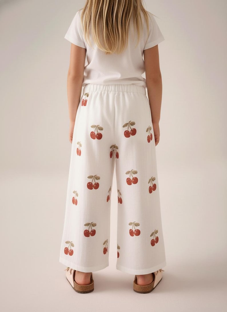 Kids Pants Sewing Pattern For Girls - Toddler Pants Pattern, Children's Sewing Patterns, Cotton Pants With Pockets Pattern, Kid's Pants With Pockets Sewing Pattern For Woven Fabrics, PDF Patterns For Children, Boys pants pattern for teens, linen pants pattern for children, simple pants pattern for girls, trousers pants pattern for kids, pajama pants pattern, elastic waistband pants pattern, elastic pants sewing pattern, pdf sewing patterns for kids, trousers pattern for girls