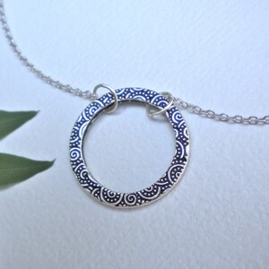 Circles on Circle Necklace
